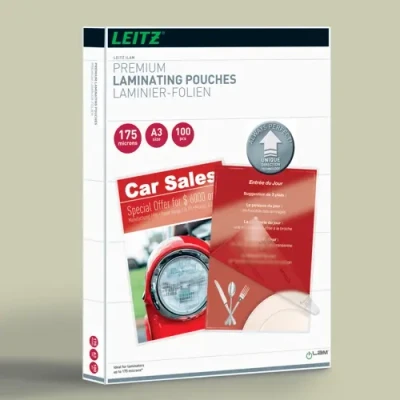 Afbeelding van Lamineerhoes Leitz iLAM A3 2x175micron 100stuks