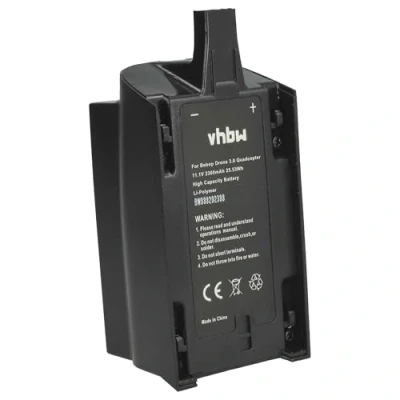 Afbeelding van vhbw 1 x accu compatibel met Parrot Bebop drone Multicopter Quadrocopter (2300 mAh, 11,1 V, Li polymeer)