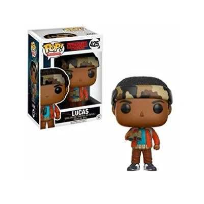 Afbeelding van Funko 13324 Action Figuur Stranger Things: Lucas met Binoculars, multi, standaard