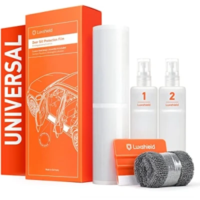Afbeelding van Luxshield Instaplijsten voor auto, carrosserie, universele set, maat L, accessoires krasbestendig, transparant
