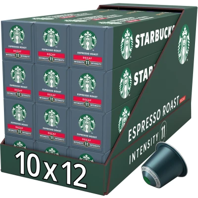 Afbeelding van Starbucks by Nespresso Espresso Decafé capsules 120 koffiecups