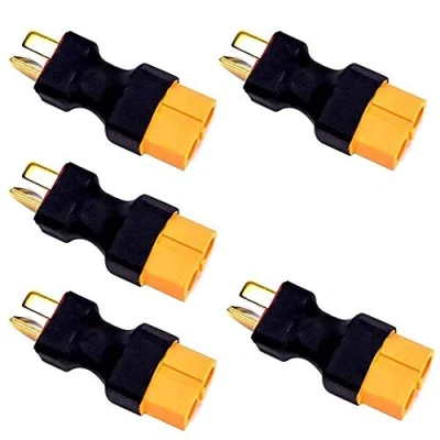 Afbeelding van 5 stks XT60 XT 60 Vrouwelijke Plug Connector naar T Deans Stijl Mannelijke Conversie Adapter (Deans male vrouwelijk)