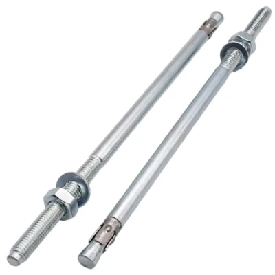 Afbeelding van SKIR&#039;CO (10 stuks) Verzinkte wigankers M10 x 250 mm, metalen pluggen, ankerbout, metselankers, betonanker