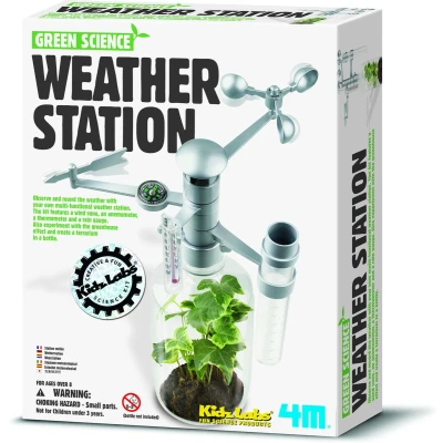 Afbeelding van 4M KidzLabs Green Science Doe het zelf Weerstation