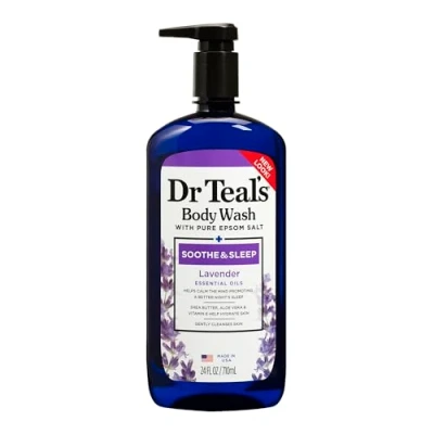 Afbeelding van Dr. Teals Waschlotion aus reinem Epsom Salz mit Lavendel, Soothe &amp; Sleep, 710 ml.