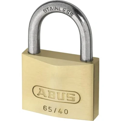 Afbeelding van Abus 65IB/40 mm messing hangslot roestvrij staal Alike 6404 sleutelhanger ...