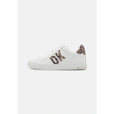 Afbeelding van DKNY Abeni LACE UP ON Sneakers laag, Dames, Maat: 40, Bright white/natural Hoogwaardig imitatieleer
