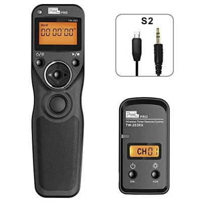 Afbeelding van Digitale draadloze afstandsbediening, compatibel met Sony, Pixel TW 283 S2 2,4 GHz, triggerkabel, intervalometer, Sony camera&#039;s