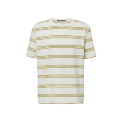 Afbeelding van QS Tshirt print, Heren, Maat: Large, Sandstein