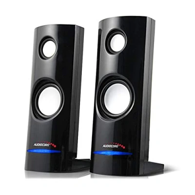 Afbeelding van Audiocore PC speaker Luidsprekers 8W USB Multimedia speakers
