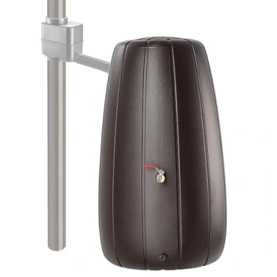 Afbeelding van KADAX Regenton 200 liter, regenwatertank met kraan en deksel, vorstbestendig, regenvat van kunststof, voor tuin (mokka)