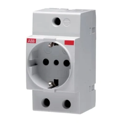 Afbeelding van Abb wandcontactdoos module m1173 pen aarde 2csm110000r0701