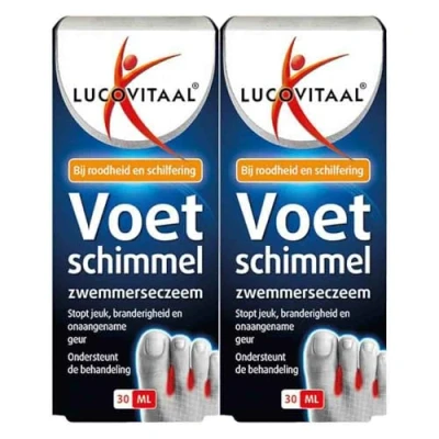 Afbeelding van 2x Lucovitaal Voetschimmel Zwemmerseczeem 30 ml