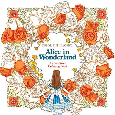 Afbeelding van Alice in Wonderland Adult Coloring Book
