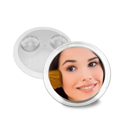 Afbeelding van Compact Mirror Brand Fantasy Model Spiegel met zuignappen Plastic, vergrotingstijden,