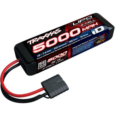 Afbeelding van Traxxas 5000mAh 7.4v 2 cell 25C LiPo batterij met ID