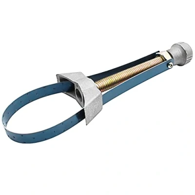 Afbeelding van Cyleto Oliefiltersleutels Auto Vrachtwagen Motorfiets Oliefilter Verwijdering Tool Riem Sleutel Verstelbare Diameter 60 mm tot 120