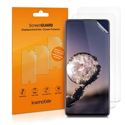 Afbeelding van kwmobile 3x screenprotectors geschikt voor Samsung Galaxy A71 beschermende folie smartphone