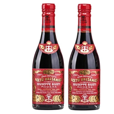 Afbeelding van Set Balsamico azijn uit Modena IGP 3 goudmedaillen &quot;Riccardo Giusti&quot; Il Denso 250 ml x 2