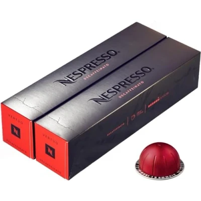 Afbeelding van 20 Nespresso Vertuo Half Caffeinato (semi cafeïnevrij) koffiecapsules