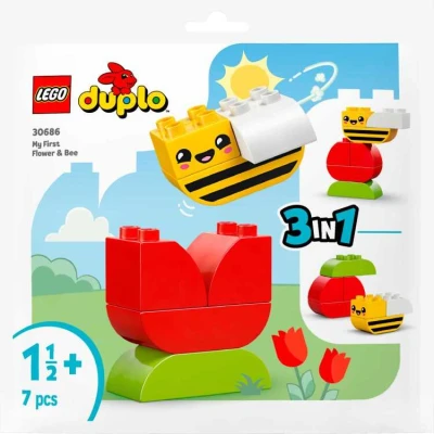 Afbeelding van LEGO 30686 Duplo Mijn eerste bloem en bij