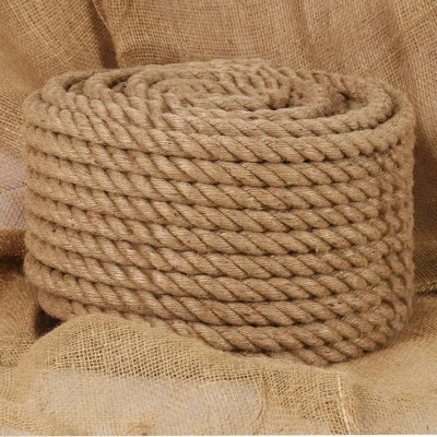 Afbeelding van vidaXL Touw 25 m lang 20 mm dik jute
