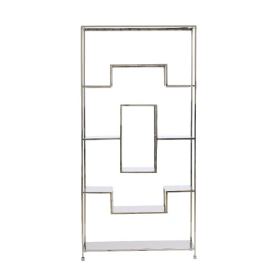 Afbeelding van Light&amp;living Kast open 100x30x205 cm REZINA nikkel
