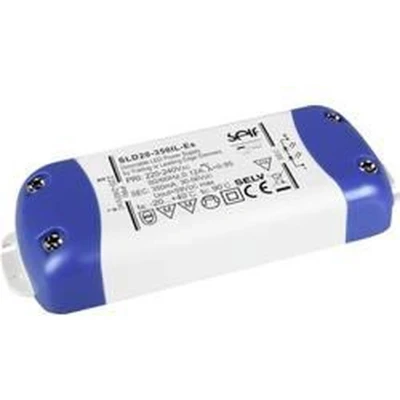 Afbeelding van Self Electronics SLD20 350IL ES LED driver Constante stroomsterkte 18.9 W 350 mA 30 54 V/DC Dimbaar, Montage op ontvlambare oppervlakken,