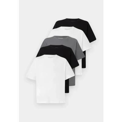 Afbeelding van Jack &amp; Jones Tshirt basic, Heren, Maat: Small, White 1