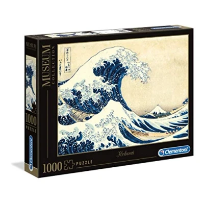 Afbeelding van Puzzel Clementoni Museum Collection: Hokusai Great Wave 39378.7 98 x 33 cm 1000 Onderdelen