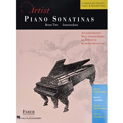 Afbeelding van Piano sonatinas book two piano: Intermediate