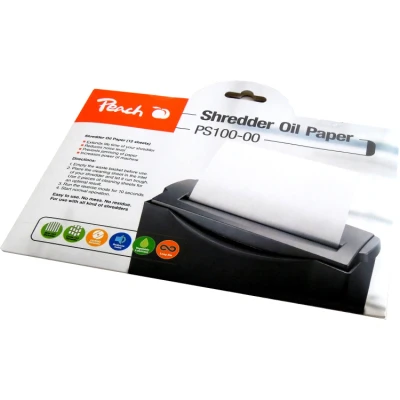 Afbeelding van Peach PS100 00 geolied papier voor papierversnipperaar 12 vellen