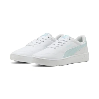 Afbeelding van Puma Korte Lally Sneakers voor dames, Wit Zeeglas, 40.5 EU