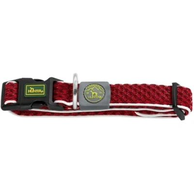 Afbeelding van Hunter Hondenhalsband Hilo Vario Basic Rood