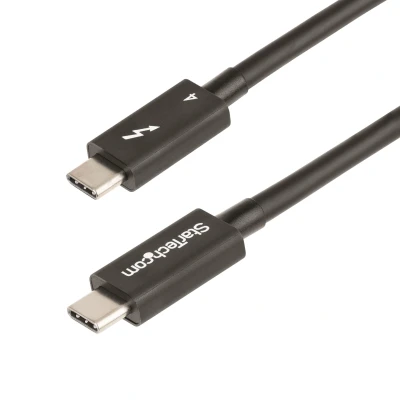 Afbeelding van StarTech.com TBLT4MM1M Thunderbolt kabel 1 m 40 Gbit/s Zwart