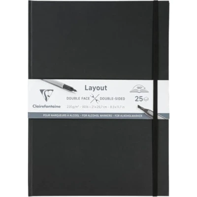 Afbeelding van Layout book voor alcoholmarkers A4 220 gr