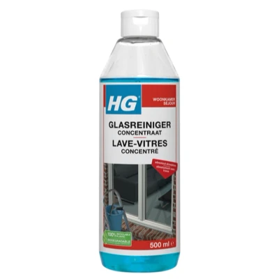 Afbeelding van 6x HG Glasreiniger Concentraat 500 ml