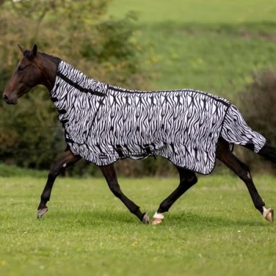 Afbeelding van Busse Vliegendeken Comfort Flexi Zebra