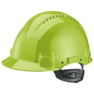 Afbeelding van 3M Peltor G3000NUV GB Veiligheidshelm met draaiknop Geelgroen Plastic sweatband G30NUVHZ