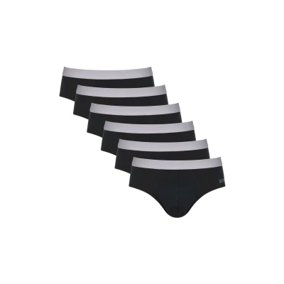 Afbeelding van Sloggi GO ABC 2 0 6P Slip, Heren, Maat: XS, Black