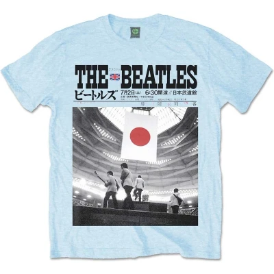 Afbeelding van The Beatles At Budokan Heren T shirt L Blauw