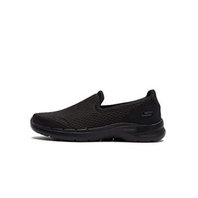 Afbeelding van Skechers Heren Go Walk 6 Motley Sneaker, Zwart, 47.5 EU