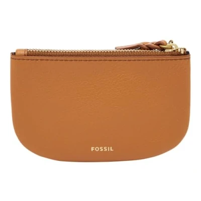 Afbeelding van FOSSIL Polly Zip Pouch Camel