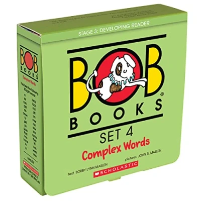 Afbeelding van Bob Books: Set 4 Complex Words Box (8 Books): 04
