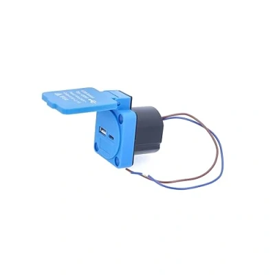 Afbeelding van AS Schwabe 45091 USB laadbus Met C, laaduitgang Blauw