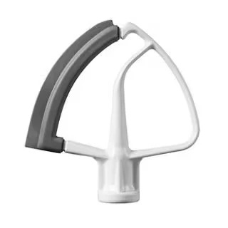 Afbeelding van KitchenAid Platte Menghaak Met Flexibele Kant Voor Middelgrote Mixers Kantelbare Kop 5kfe5t