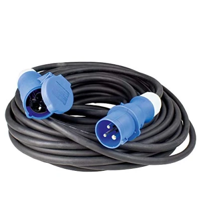 Afbeelding van AS Schwabe 60477 Stroom Verlengkabel 16 A Zwart 10.00 m H07RN F 3G 2,5 mm²