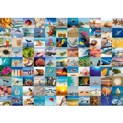 Afbeelding van Ravensburger 99 Momenten aan zee 1000pcs