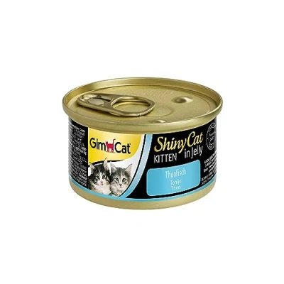 Afbeelding van 24x GimCat Shinycat Kitten Jelly Tonijn 70 gr