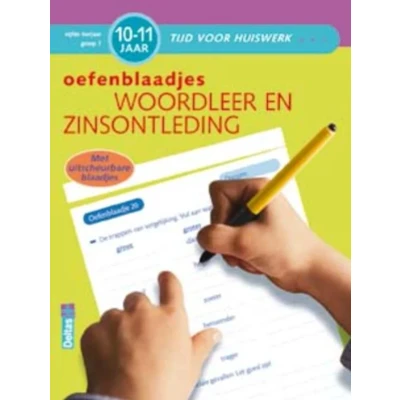 Afbeelding van Woordleer en zinsontleding (10 11 jaar) (Paperback)